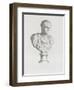 Tableau du Cabinet du Roi, statues et bustes antiques des Maisons Royales Tome II : planche 21-Etienne Baudet-Framed Giclee Print
