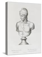 Tableau du Cabinet du Roi, statues et bustes antiques des Maisons Royales Tome II : planche 29-Etienne Baudet-Stretched Canvas