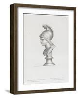 Tableau du Cabinet du Roi, statues et bustes antiques des Maisons Royales Tome II : planche 30-Etienne Baudet-Framed Giclee Print