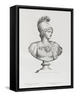 Tableau du Cabinet du Roi, statues et bustes antiques des Maisons Royales Tome II : planche 3-Etienne Baudet-Framed Stretched Canvas