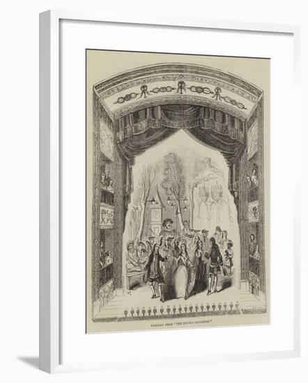 Tableau from The Miser's Daughter-null-Framed Giclee Print