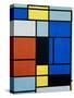 Tableau No, 1, 1921-25-Piet Mondrian-Stretched Canvas