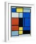 Tableau No, 1, 1921-25-Piet Mondrian-Framed Giclee Print