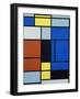 Tableau No.1, 1925-Piet Mondrian-Framed Giclee Print