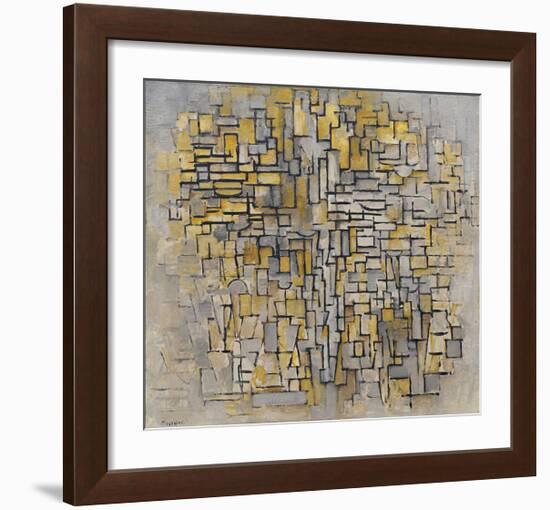 Tableau No. 2, Composition No. VII-Piet Mondrian-Framed Premium Giclee Print