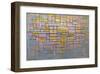 Tableau No. 2-Piet Mondrian-Framed Art Print