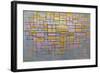 Tableau No. 2-Piet Mondrian-Framed Art Print