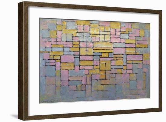 Tableau No. 2-Piet Mondrian-Framed Art Print