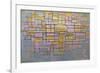 Tableau No. 2-Piet Mondrian-Framed Art Print