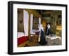 Tableau Shows Work of the Nursing Sisters, Hotel Dieu, Beaune, Burgundy, France-Adam Woolfitt-Framed Photographic Print