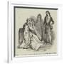 Tableau Vivant from The Lay of the Last Minstrel, Mr Byrne, the Irish Harper-null-Framed Giclee Print