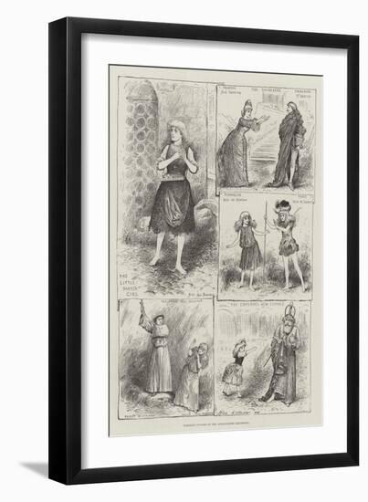 Tableaux Vivants at the Anglo-Danish Exhibition-Henry Stephen Ludlow-Framed Giclee Print