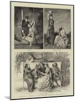 Tableaux Vivants at the British Embassy, Constantinople-Godefroy Durand-Mounted Giclee Print