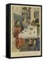 Tablecloth-Jan Gossaert-Framed Stretched Canvas