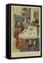 Tablecloth-Jan Gossaert-Framed Stretched Canvas