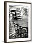 Tables and Chairs I-Alan Hausenflock-Framed Photographic Print