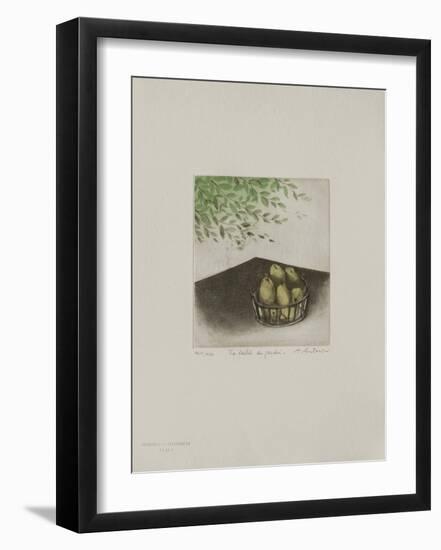 Tables : La Table Du Jardin-Annapia Antonini-Framed Limited Edition