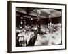 Tables Set for the Electric Club's Banquet at Hotel Delmonico, 1902-Byron Company-Framed Giclee Print