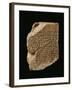 Tablet Bearing the Text of a Sumerian Creation Myth-null-Framed Giclee Print