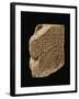 Tablet Bearing the Text of a Sumerian Creation Myth-null-Framed Giclee Print