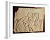 Tablet Depicting Four Scribes at Work, New Kingdom, circa 1400 BC-null-Framed Giclee Print