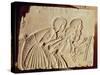 Tablet Depicting Four Scribes at Work, New Kingdom, circa 1400 BC-null-Stretched Canvas