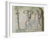 Tablet Depicting Hercules Carrying off the Delphic Tripod in Front of Apollo-null-Framed Giclee Print