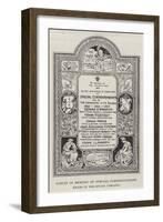 Tablet in Memory of Special Correspondents Killed in the Soudan Campaign-null-Framed Giclee Print