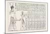 Tablet of Kings at Abydos, Egypt, 1879-null-Mounted Giclee Print