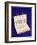 Tablet Sundial, circa 1599-Paul Reinmann-Framed Giclee Print