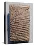 Tablet with Fourteen Lines of a Mathematical Text in Cuneiform Script and a Geometric Design-Mesopotamian-Stretched Canvas