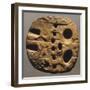 Tablet with Impressions and Numerical Signs from Tell Es-Sweyhat, Syria-null-Framed Giclee Print