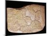 Tablet with Treaty of Kadesh, Signed Between Egyptians and Hittites-null-Mounted Giclee Print