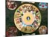 Tabletop of the Seven Deadly Sins and the Four Last Things-Hieronymus Bosch-Mounted Giclee Print