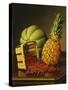 Tabletop Still Life with Fruit-Levi Wells Prentice-Stretched Canvas