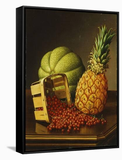 Tabletop Still Life with Fruit-Levi Wells Prentice-Framed Stretched Canvas