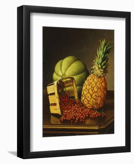 Tabletop Still Life with Fruit-Levi Wells Prentice-Framed Giclee Print