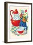 Tabletop Tea Setting-null-Framed Art Print