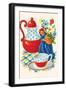 Tabletop Tea Setting-null-Framed Art Print