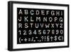 Tablets Alphabet-Peter Hermes Furian-Framed Premium Giclee Print