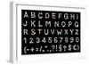 Tablets Alphabet-Peter Hermes Furian-Framed Premium Giclee Print