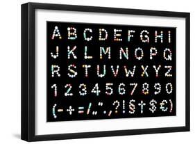 Tablets Alphabet-Peter Hermes Furian-Framed Art Print