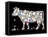 Tablets Pills Cow-Peter Hermes Furian-Framed Stretched Canvas