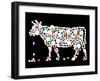 Tablets Pills Cow-Peter Hermes Furian-Framed Art Print