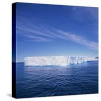 Tabular Iceberg in Blue Sea in Antarctica, Polar Regions-Geoff Renner-Stretched Canvas