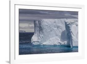 Tabular Iceberg in the Gerlache Strait, Antarctica, Polar Regions-Michael Nolan-Framed Photographic Print