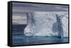 Tabular Iceberg in the Gerlache Strait, Antarctica, Polar Regions-Michael Nolan-Framed Stretched Canvas