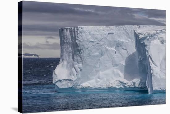 Tabular Iceberg in the Gerlache Strait, Antarctica, Polar Regions-Michael Nolan-Stretched Canvas