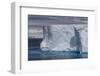 Tabular Iceberg in the Gerlache Strait, Antarctica, Polar Regions-Michael Nolan-Framed Photographic Print