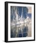 Tabular Iceberg in the Weddell Sea, Antarctica-Pete Oxford-Framed Photographic Print